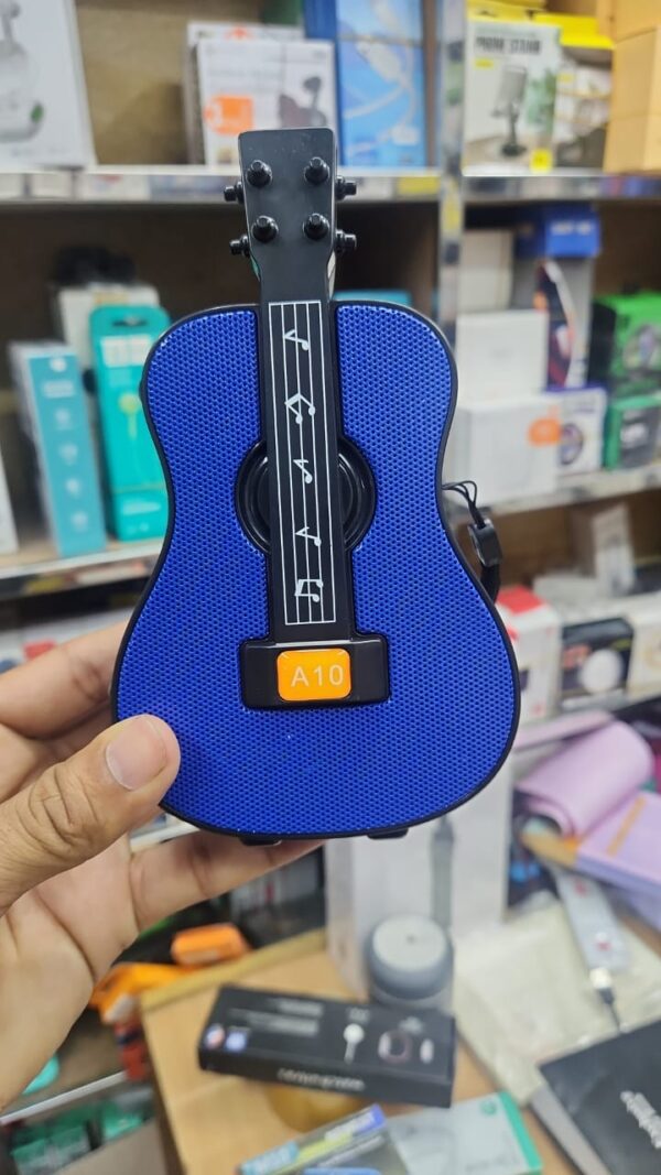 A10 Guitar model Portable Mini Karaoke Speaker with Stereo Sound subwoofer High sound quality Active BT TF Speakers Toy - Image 4